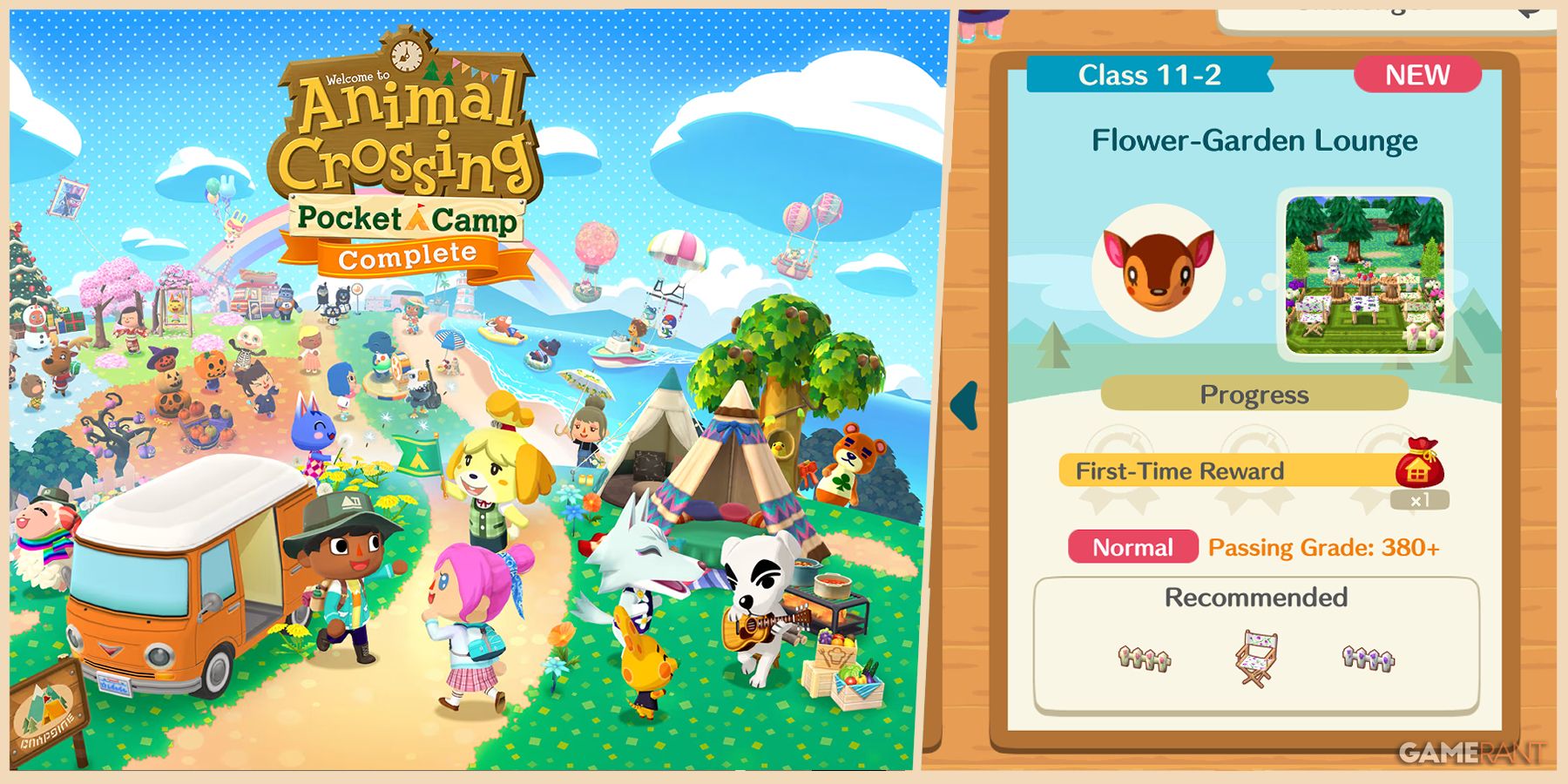 Panduan Kelas Flower-Garden Lounge di Animal Crossing: Pocket Camp Lengkap